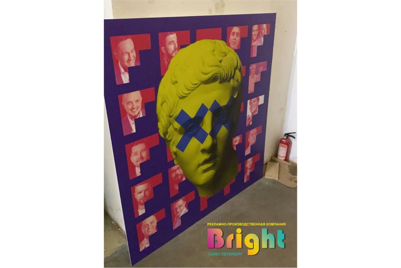 печать на виниловой пленке + ламинация